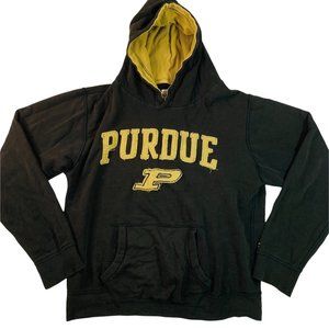 Purdue University Boilermakers y2k 2000s hoodie hooded sweatshirt men's large